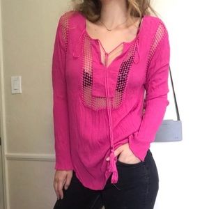 NEVER WORN pink blouse